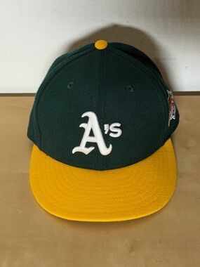 New Era Oakland Athletics A’s 1989 World Series Champs 59FIFTY Fitted Hat Cap 7